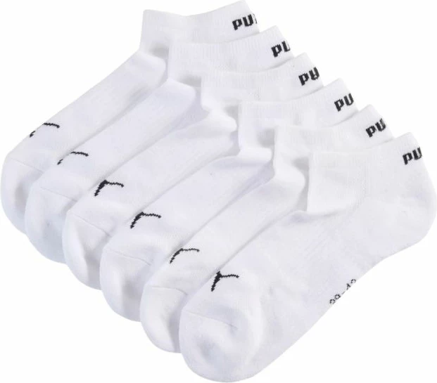 Çorape sportive Puma unisex, të bardha