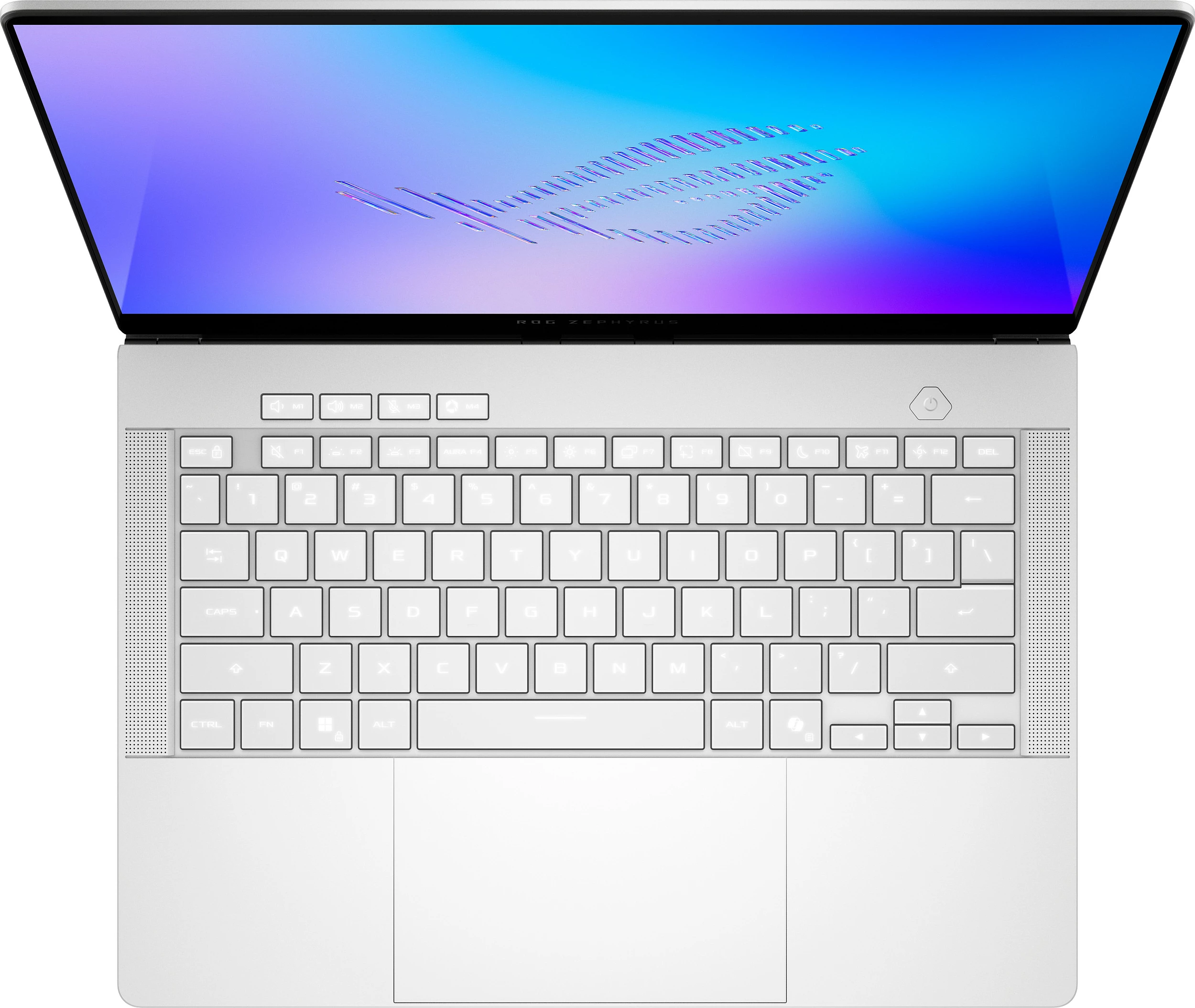 Laptop ASUS ROG Zephyrus G14 GU405AR-SY106W, Core Ultra 9 386H, 32GB RAM, 1TB SSD, RTX 5070 Ti, Windows 11 Home, i bardhë