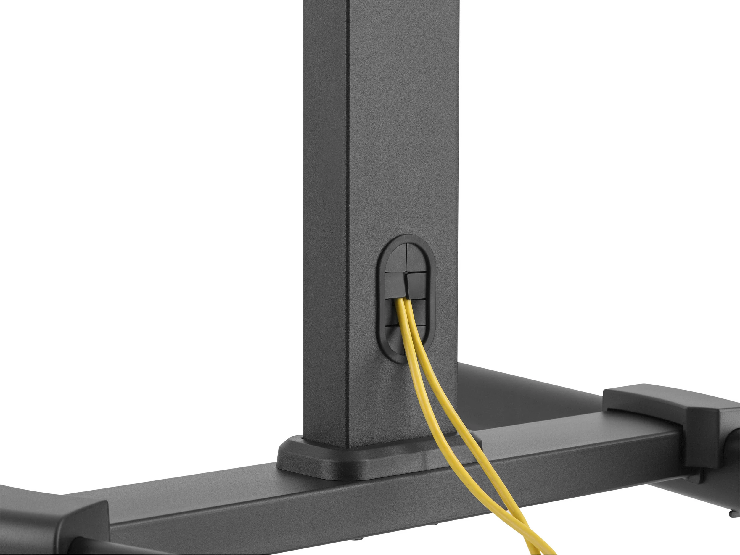 Karrocë TV EQUIP 650607, 32"-55", VESA deri 400x400, 35 kg, e zezë