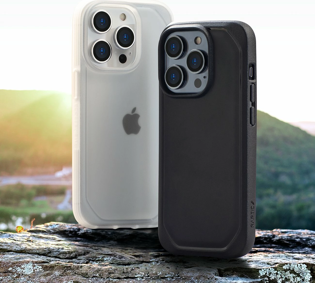 Mbështjellës Raptic X-Doria Slim për iPhone 14 Pro, Transparent