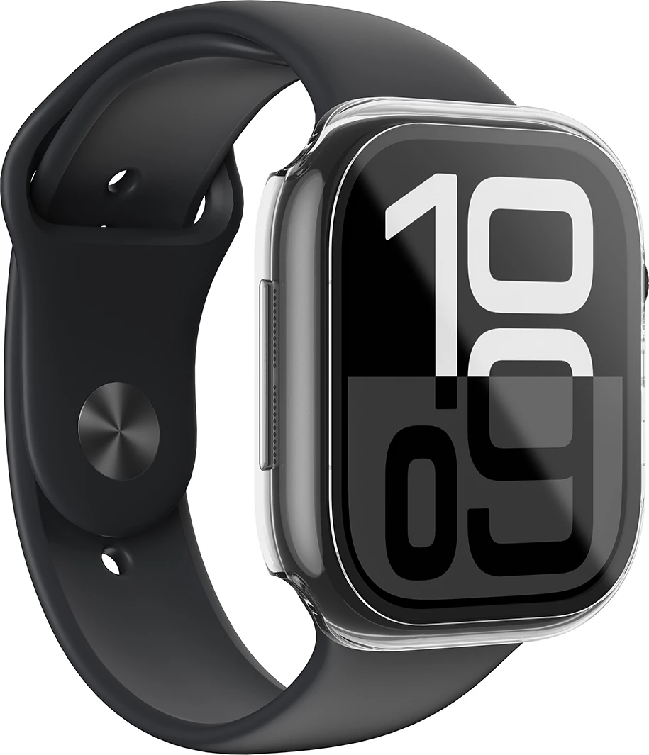 Mbështjellës AmazingThing Radix Glass për Apple Watch 42mm, Transparent