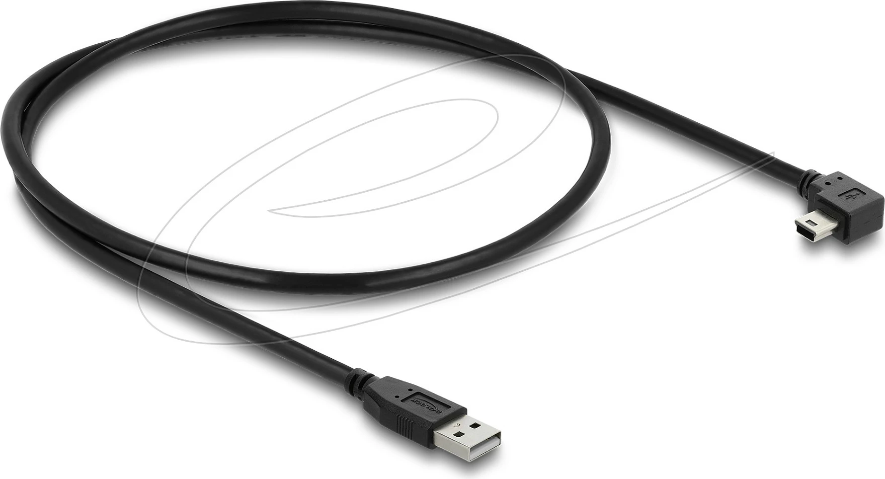 Kabllo USB DeLOCK 81650, USB-A në Mini-USB B, 2m, USB 2.0, e zezë
