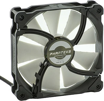 Ventilator Kasë Phanteks PH-F120XP, 120 mm, Zi/Bardhë