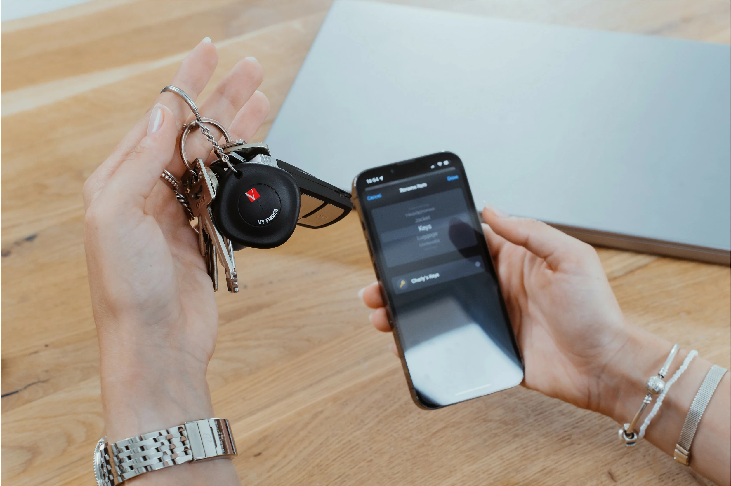 Gjetës Bluetooth Verbatim MYF-01, Apple Find My, IP66, i zi