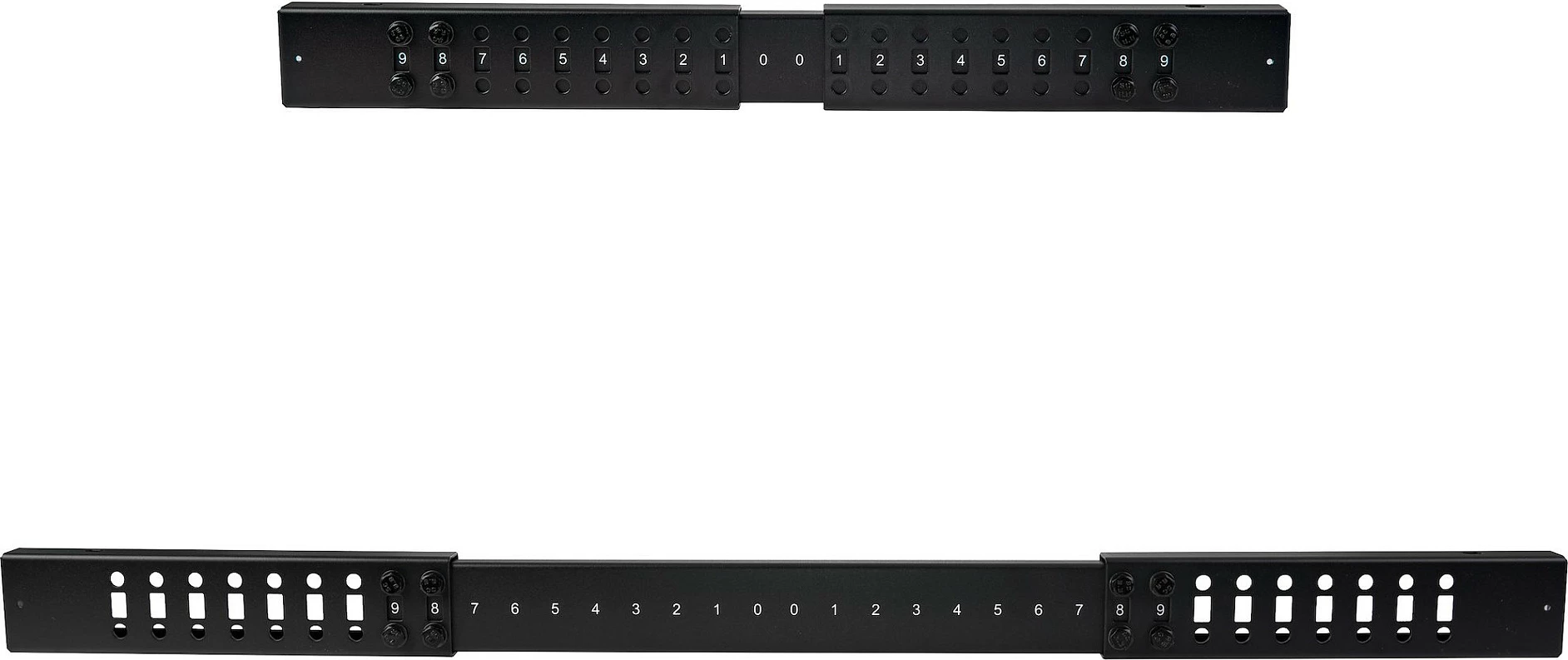 Rack serveri StarTech 4POSTRACK42, 42U, 19", open frame, thellësi e rregullueshme 56-101.7 cm, me rrota, 600 kg, i zi