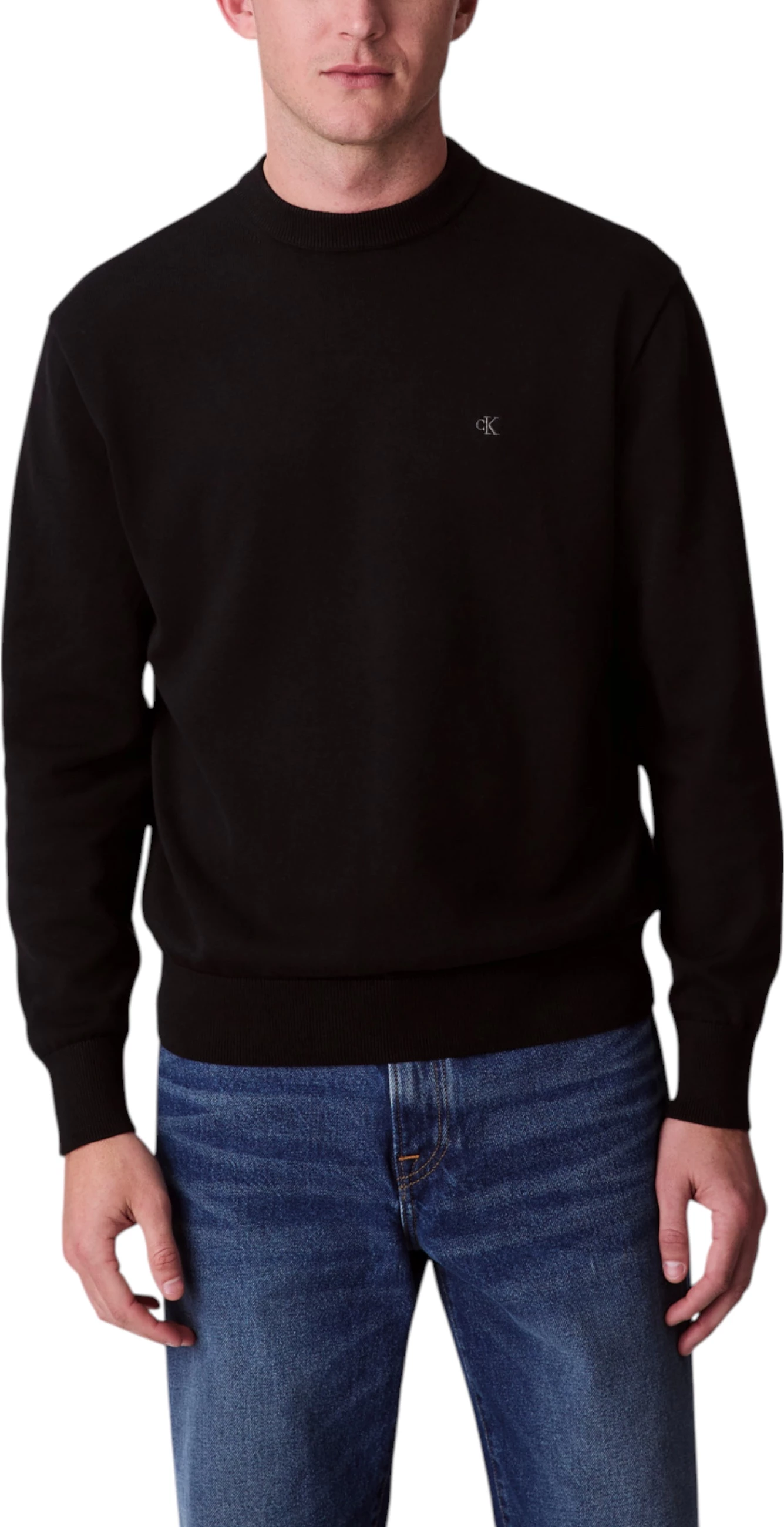 Xhemper për meshkuj Calvin Klein Jeans LV04RC309G, i zi
