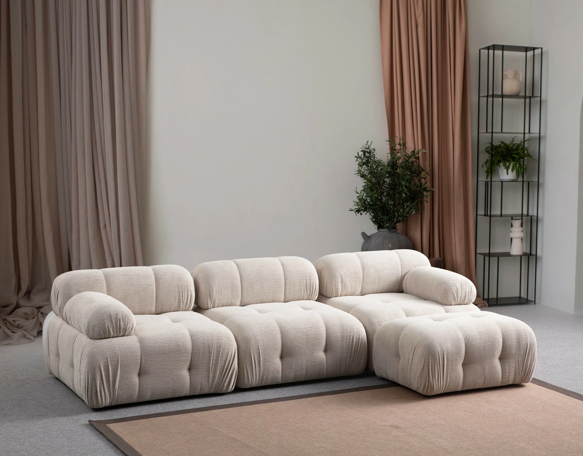 Këndare Atelier del Sofa Petite 3, krem