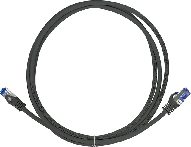 Kabllo rrjeti LogiLink Cat.6A S/FTP Ultraflex GHMT 5m, e zezë