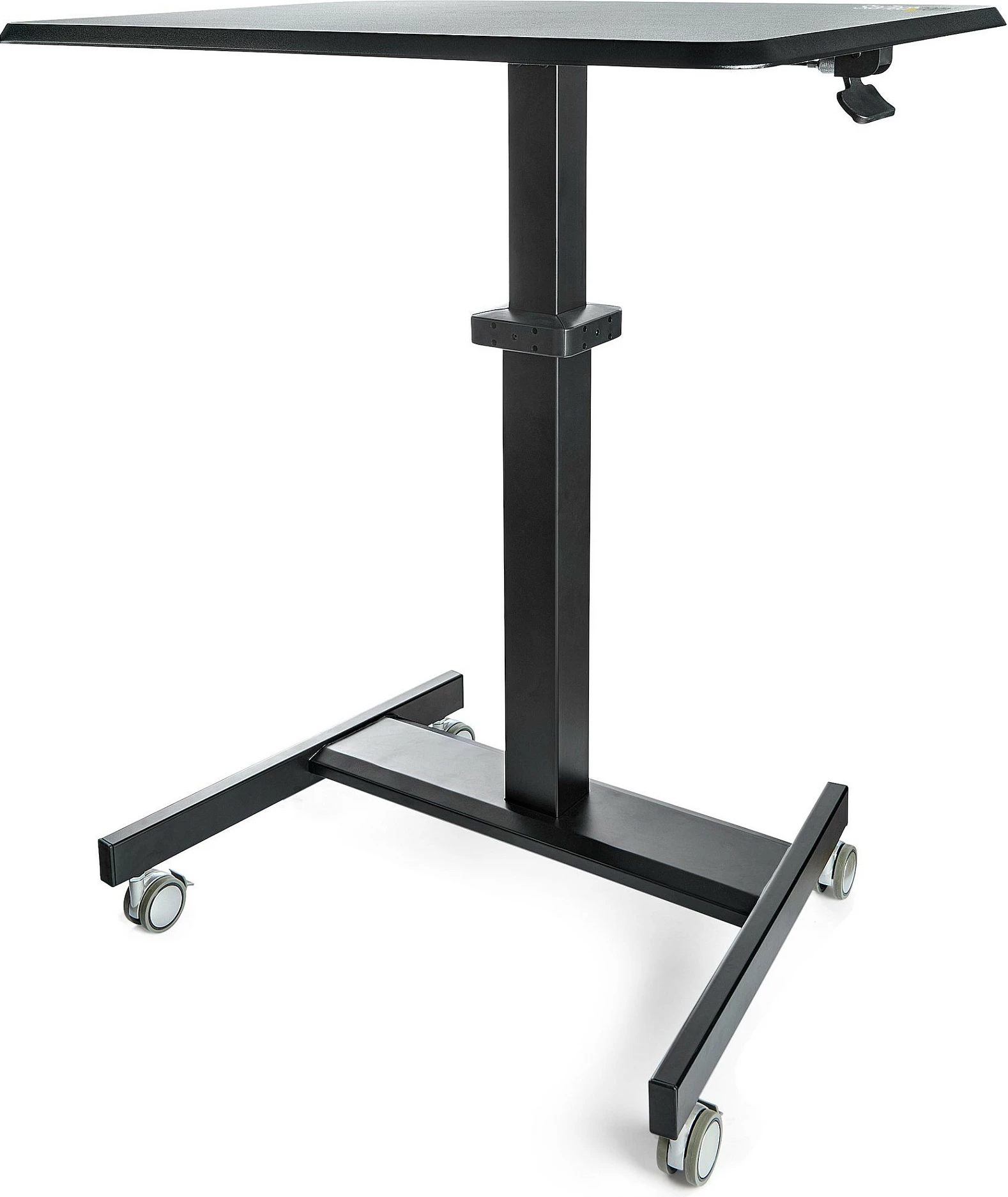 Tavolinë pune mobile StarTech STSCART2, sit-stand, rregullim lartësie 750-1200 mm, 30 kg, e zezë