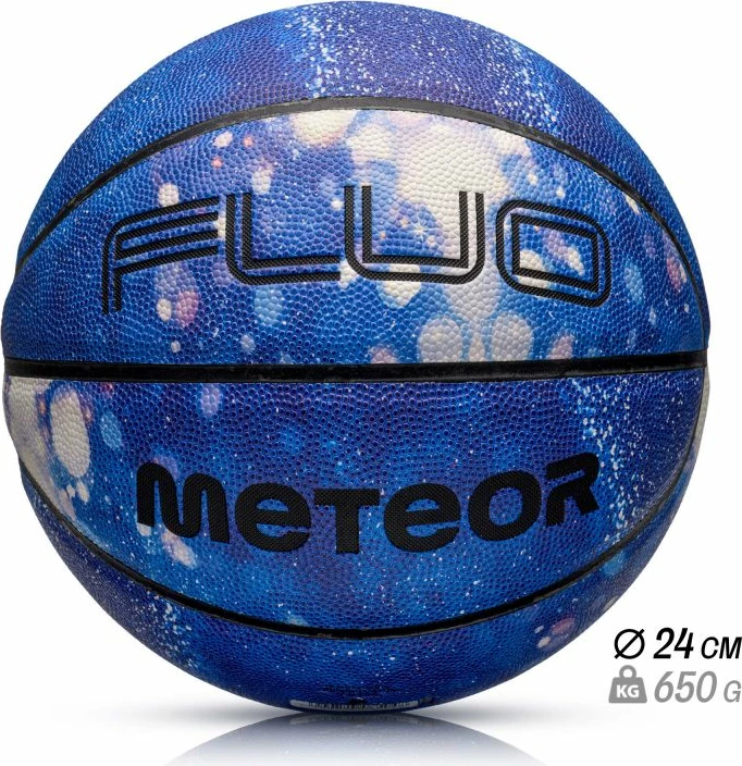 Top basketbolli Meteor, blu [Madhësia: Standarde]