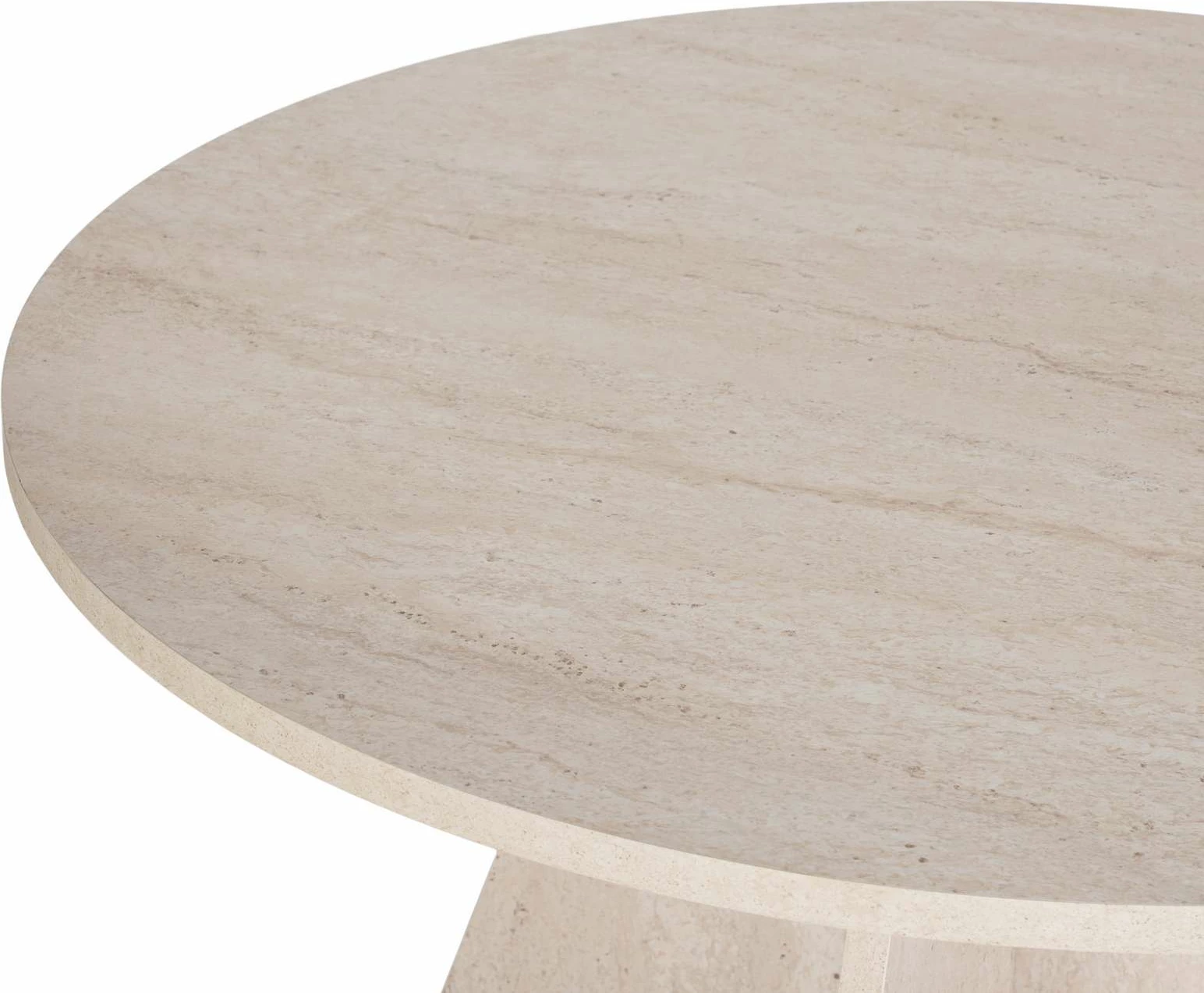 Tavolinë ngrënieje, ngjyrë travertine, Nordure, Virella