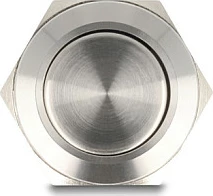 Switch buton DeLOCK 22040, 2P, 250V/5A, IP65, panel-mount, argjendtë
