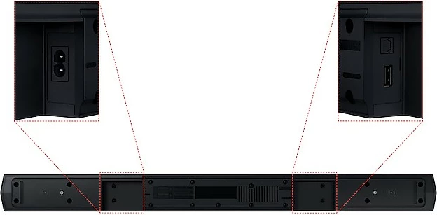 Soundbar Samsung HW-C460G me subwoofer, i zi