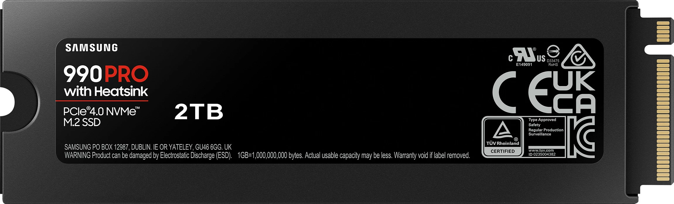 SSD Samsung MZ-V9P2T0, 2 TB, M.2, 7450 MB/s