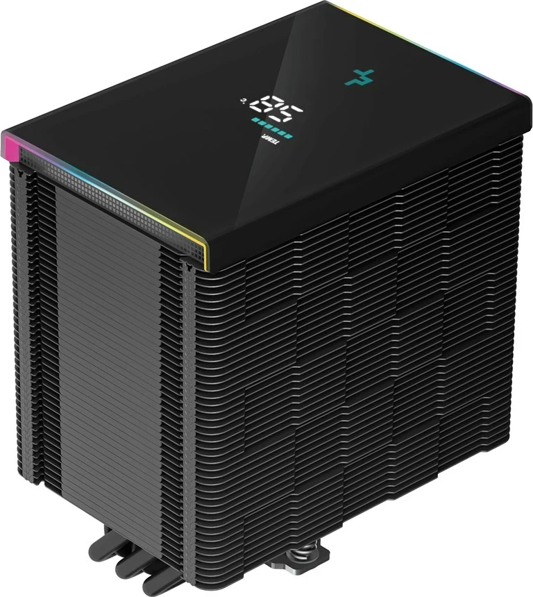 Ftohës ajri për procesor DeepCool AK500 Digital, 12 cm, i zi