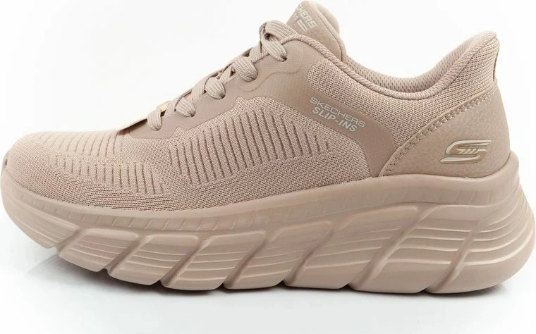 Atlete femra Skechers Bobs B Flex SLIP-INS, bezhë