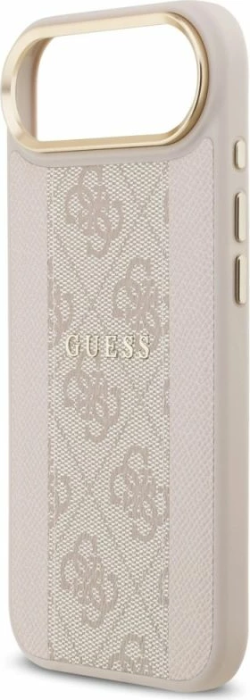 Kapak telefoni Guess 4G Stripe MagSafe për iPhone 17 Air, rozë