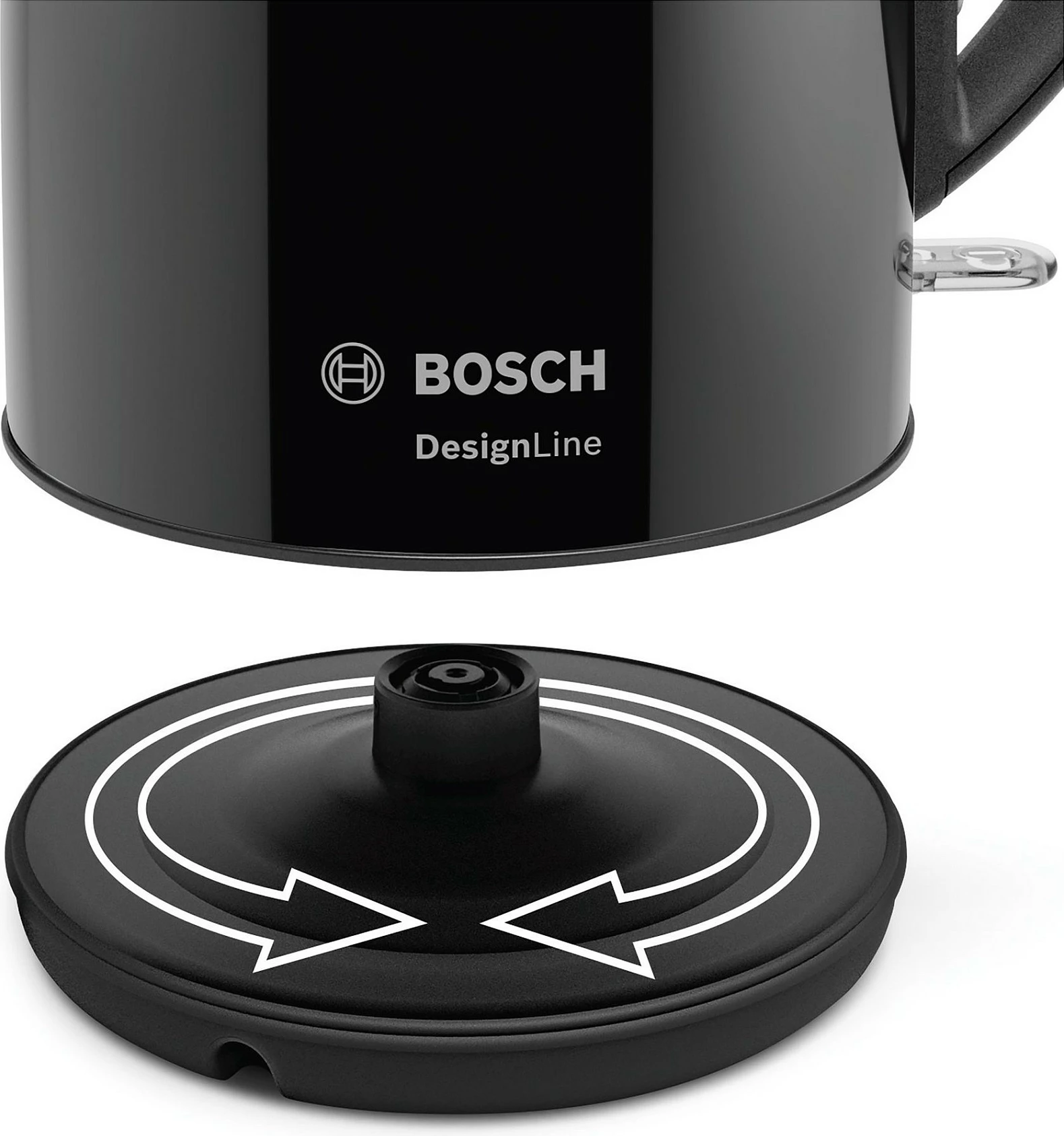 Çajnik elektrik Bosch DesignLine TWK3P423, 1.7 L, i zi