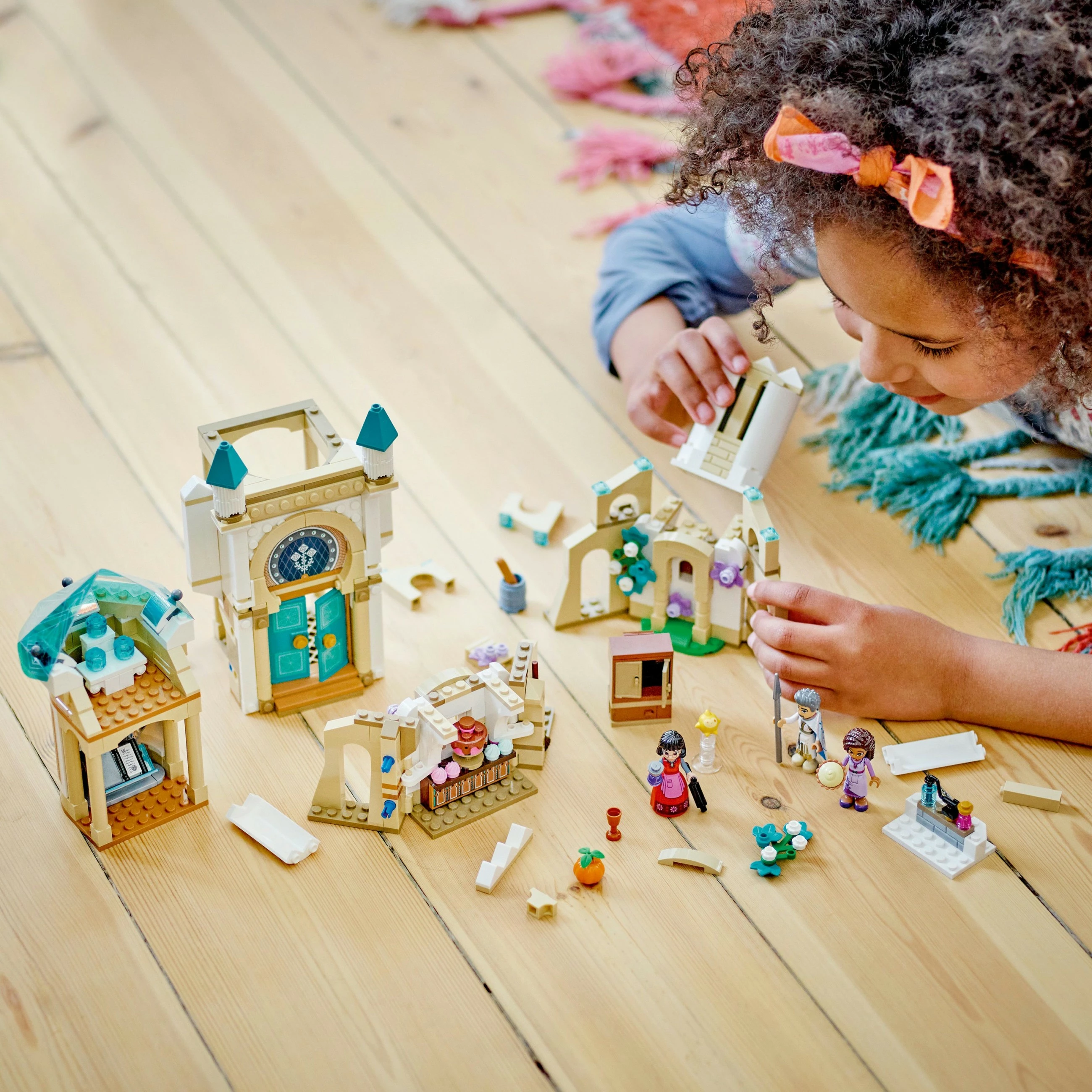Set ndërtimi LEGO Disney King Magnifico's Castle 43224, 613 pjesë, shumëngjyrësh