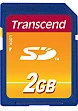 Kartelë SD Transcend 2GB, MLC, 20MB/s, e zezë