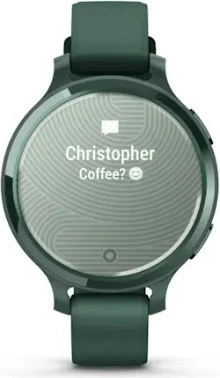 Smartwatch Garmin Lily 2 Active 38 mm, GPS, Ekran me prekje, Gjelbër