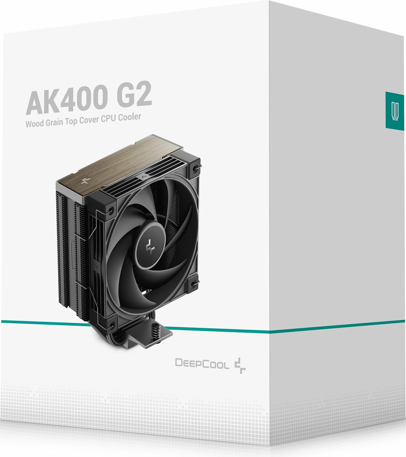 Ftohës CPU Deepcool AK400 G2 120mm, 4 heatpipes, TDP 240W, zi