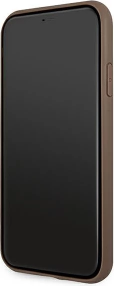 Mbështjellës Guess 4G Stripe për iPhone 11/XR 6.1", kafe