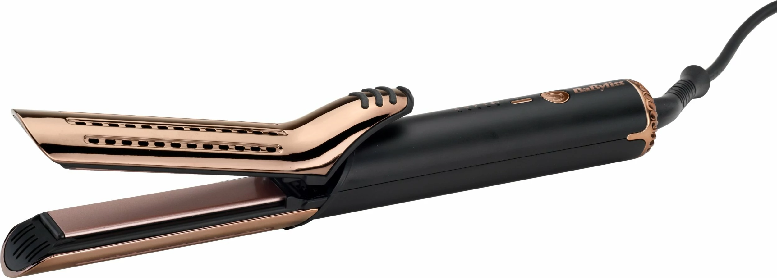 Hekur kaçurrela Babyliss Lustre C115E 38 mm 205°C rozë-gold/zezë