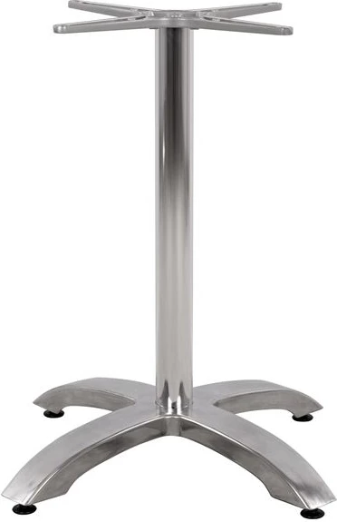 Bazë alumini FH460.03 kromuar 66x66x73 me kryq 48x48