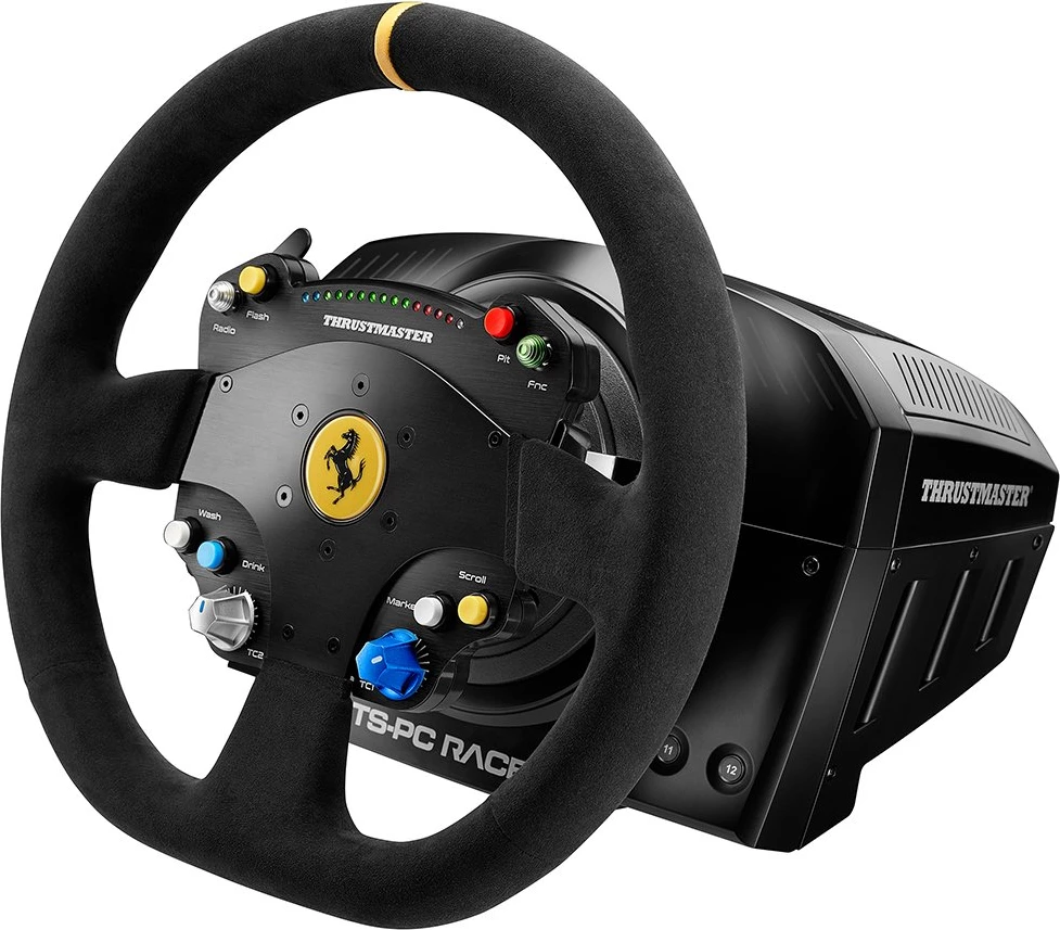 Timon garash Thrustmaster TS-PC Racer Ferrari 488 Challenge Edition për PC, 32 cm, 40 W, 270–1080°