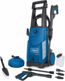 Lavarëse me presion Scheppach HCE2600 180 bar 2.4 kW 480 l/h, set, blu/zezë