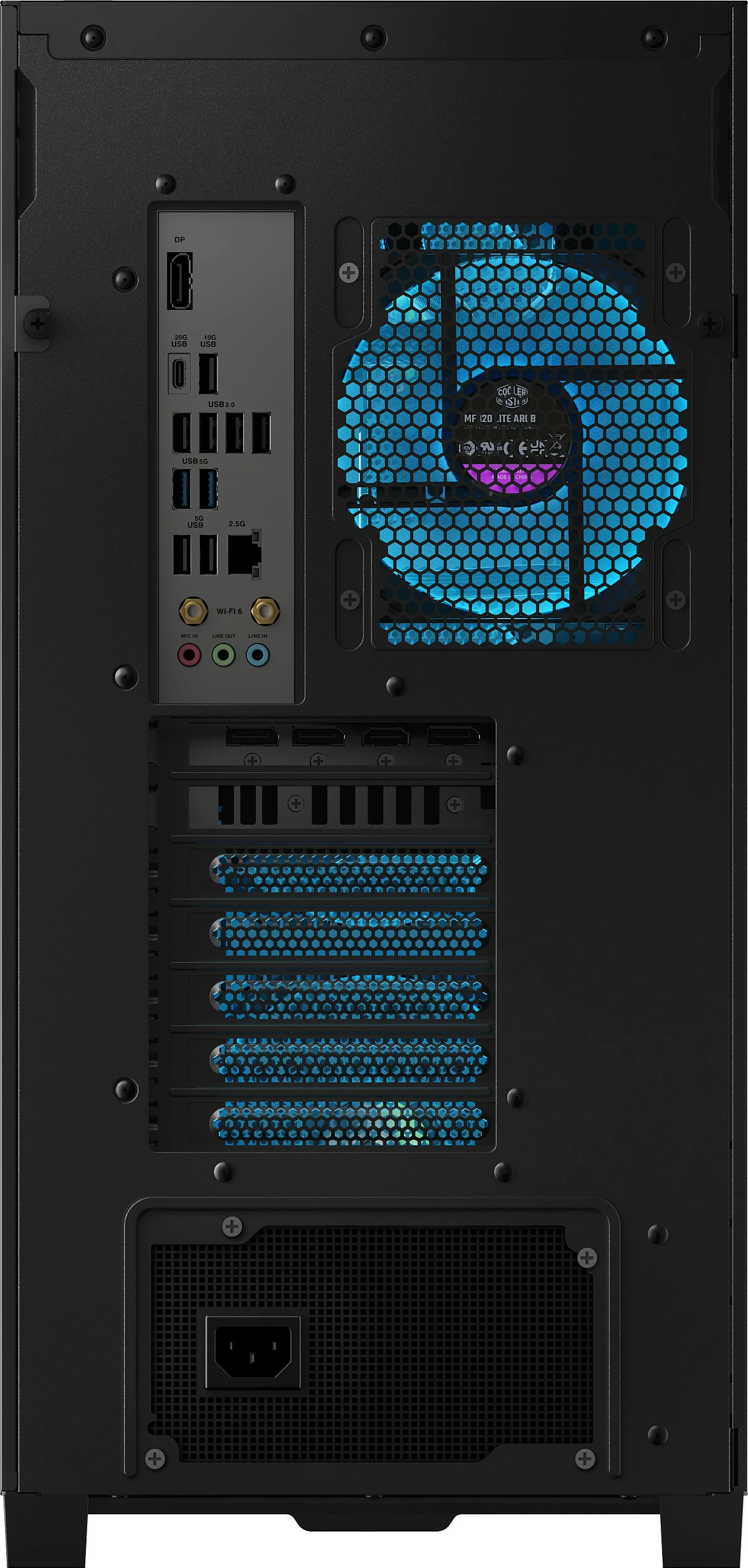 Kompjuter ASUS ROG GM700 R7-9800X3D, 64GB RAM, 1TB SSD, e zezë