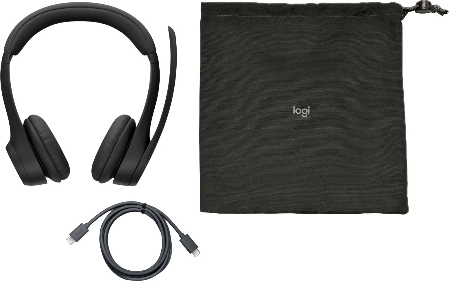 Kufje Logitech Zone 305, mikrofon, midnight black