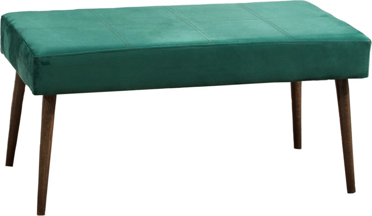 Puf Talu, kadife e gjelbër, 90x45x45cm