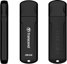 USB stick Transcend JetFlash 750 64GB, USB 3.1, e zezë