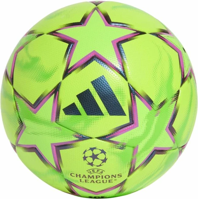 Top futbolli adidas UCL Winter 26/27 League Stage KY5573, gjelbër/zi/rozë