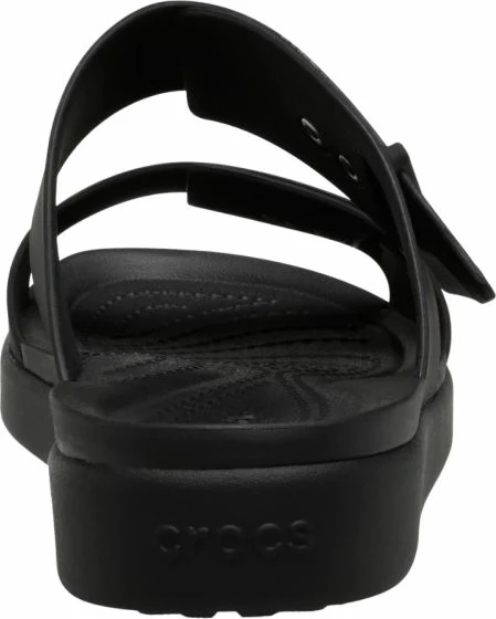 Shlapa femra Crocs Brooklyn Buckle Low, të zeza [Madhësia: 37 - 38]
