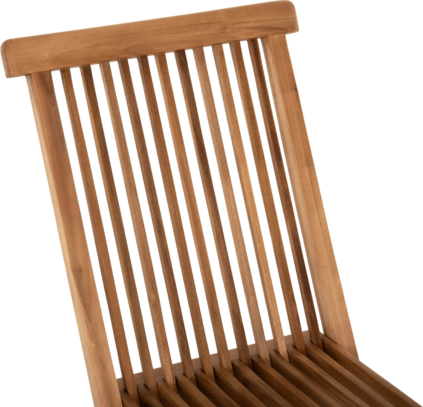 Tavolinë me karrige për terasë, 3 copë, palosëse, Kendall, dru tik, ngjyrë natyrale