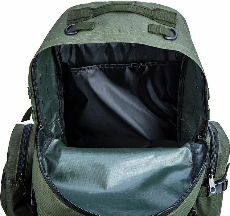 Shpinore hiking Neo 84-326 40 L me çanta të shkëputshme, rrip beli, e gjelbër