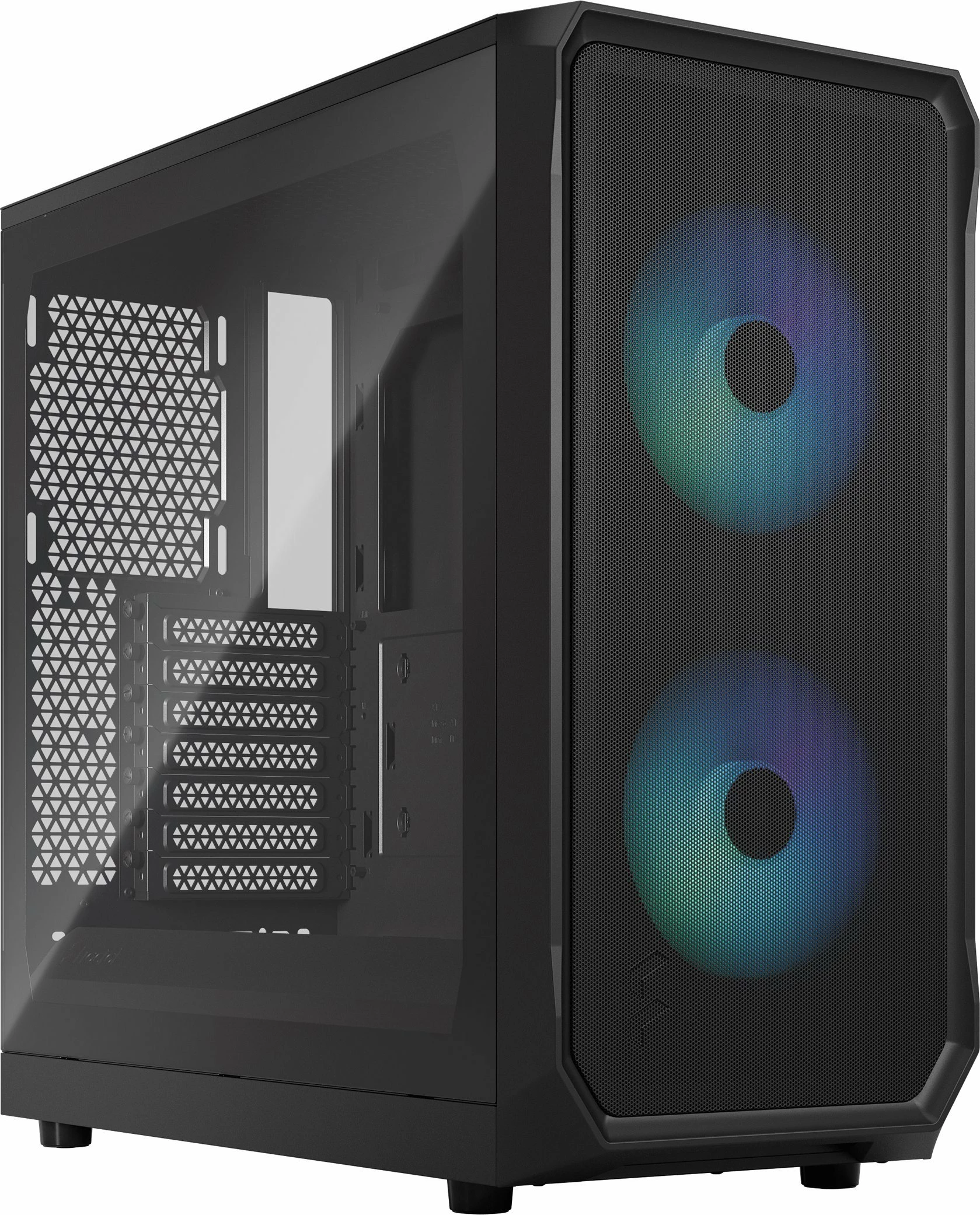 Kasë Fractal Design Focus 2 RGB FD-C-FOC2A-03 Midi Tower, ATX/mATX/Mini-ITX, 2x USB 3.0, e zezë