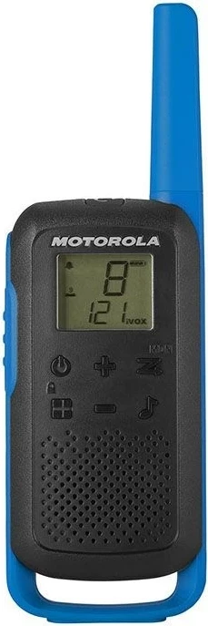 Radio dy-drejtimësh Motorola TALKABOUT T62, 16 kanale, 12500 MHz, Zi, Blu