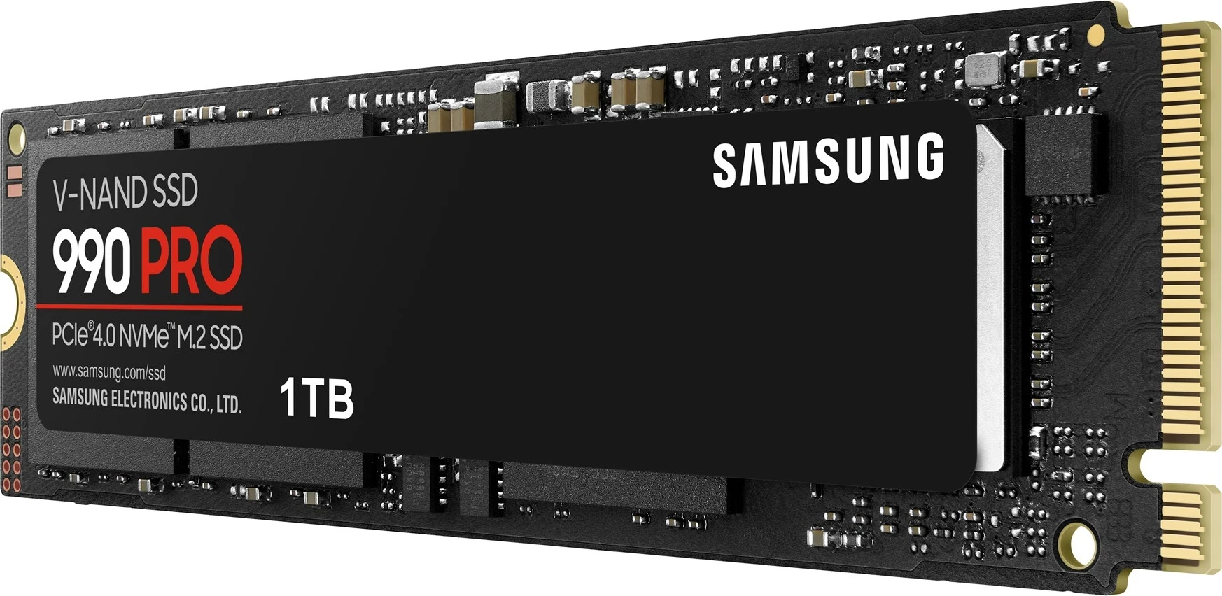 SSD Samsung 990 PRO, 1 TB, M.2, PCI Express 4.0, NVMe, Zi
