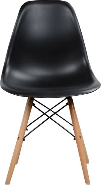 Set Karrige druri Twist PP FH8460.02, 46x50x82 cm, 4 copë, të zeza