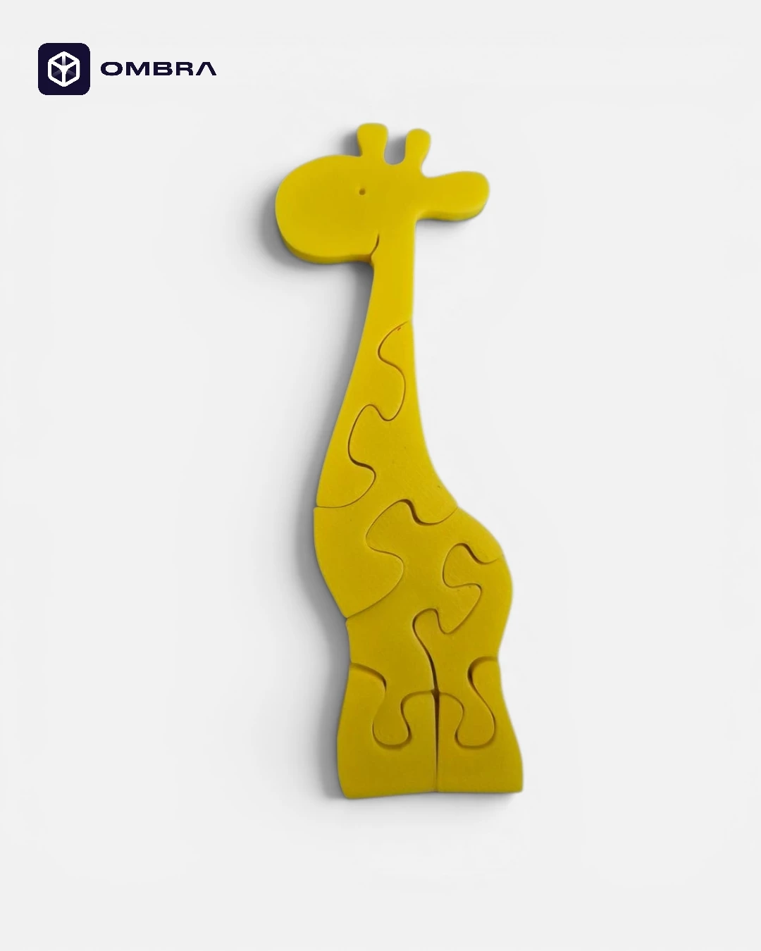 Puzzle 3D / Gjirafa / e verdhe