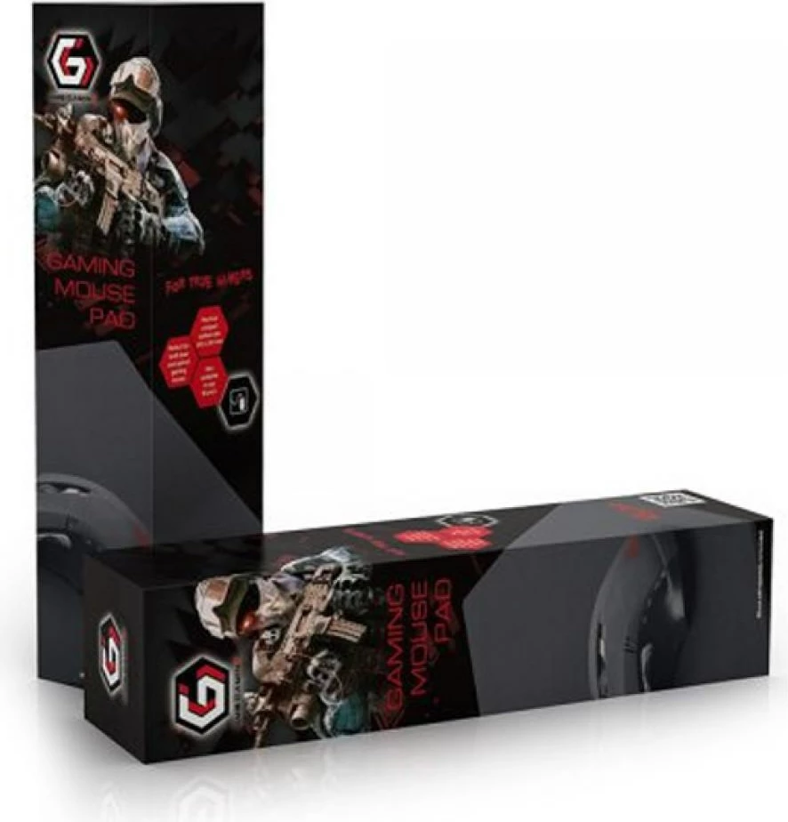 Mauspad për lojëra GEMBIRD MP-GAME-XL, i zi