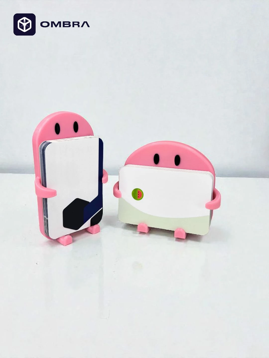 Mbajtëse për vizitëkarta DUO "Cute", pink