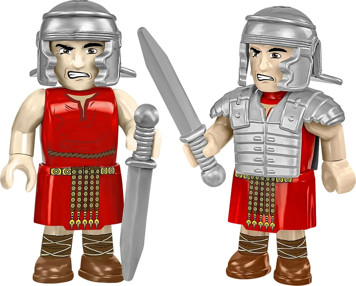 Set blloqe ndërtimi, Cobi, COBI-20076 Roman Camp Watchtower, 628 pjesë, 3 figurina, 8+