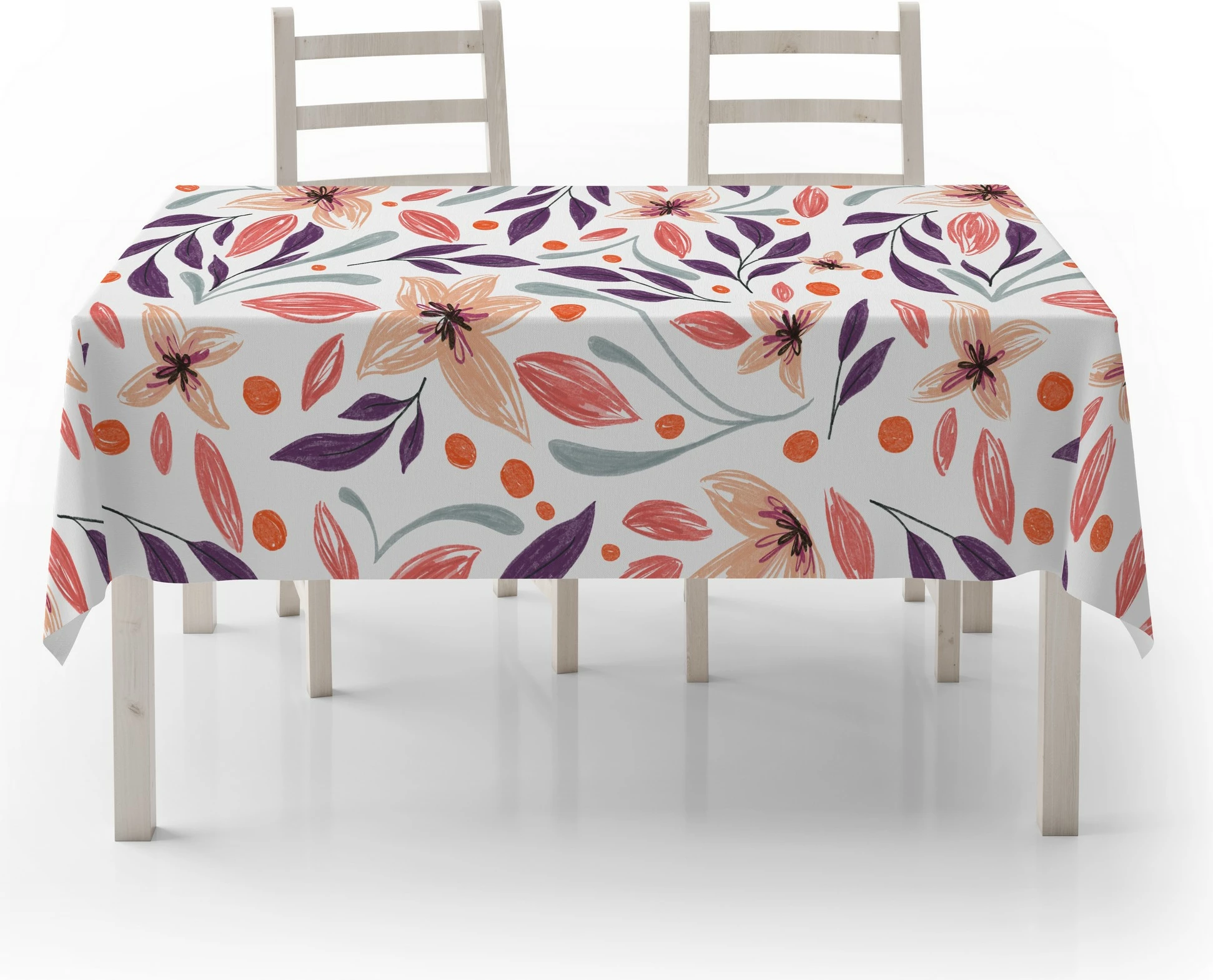Mbulesë tavoline Hermia, Asr-tblclt25-6, 140x220cm