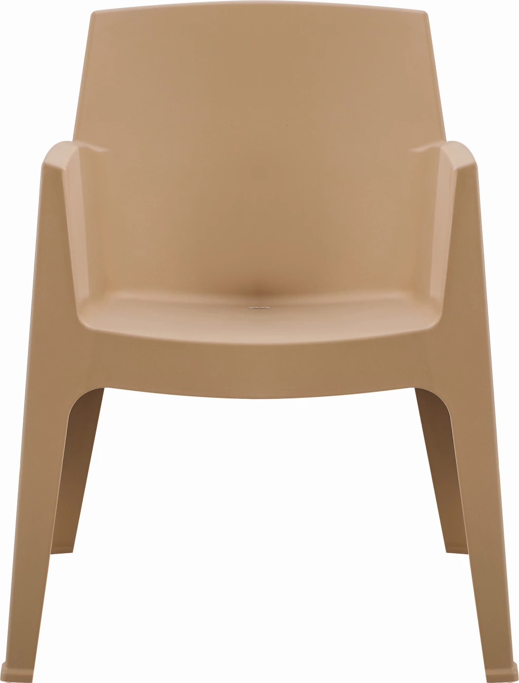 Karrige me krahë polipropileni SLEEK, ngjyrë kapuçino, FH6370.03, 57x56x82.5cm 7