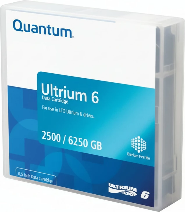 Kasetë të dhënash Quantum Ultrium 6 MR-L6MQN-01, 2.5TB/6.25TB, e zezë/gri